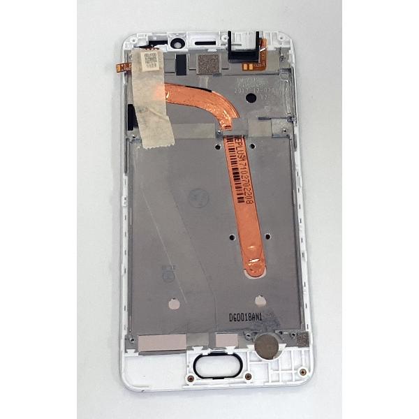 Pantalla lcd para Wiko U Feel Prime mas tacttil dorado mas marco blanco calidad premium