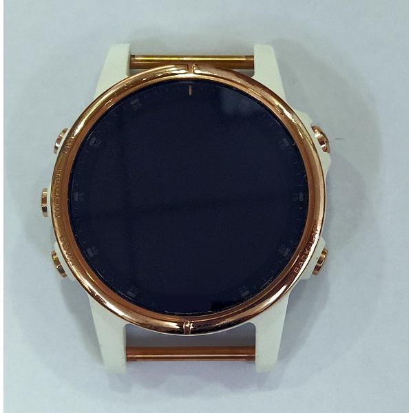 Pantalla lcd para Garmin Fenix 5S Plus mas marco dorado calidad premium - Imagen 2