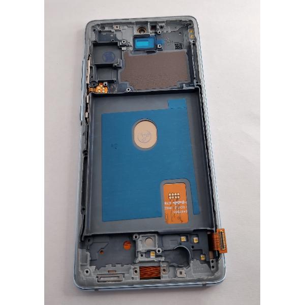 Pantalla Lcd para Samsung Galaxy S20 FE 4G SM-G780 S20 FE 5G SM-G781 mas tactil negro con marco verde TFT
