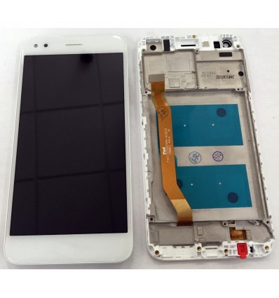 Huawei Y6 Pro 2017, P9 lite mini, Nova Lite 2017 pantalla lcd + tactil blanco + marco premium