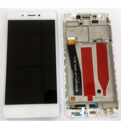 Huawei Honor 6c Enjoy 6s Nova Smart pantalla lcd + tactil blanco + marco premium