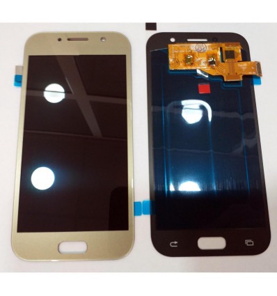 Samsung gh97-19733C SM-A520F Galaxy A5 2017 pantalla lcd calidad oled + tactil dorado compatible