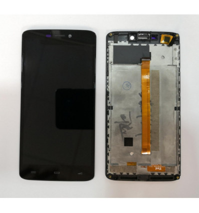 Pantalla LCD para Energy Sistem Phone Max 400 mas tactil negro mas marco negro