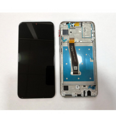 Pantalla LCD para Huawei Honor 10 Lite HRY-AL00 HRY-LX1 HRY-LX2 mas tactil negro mas marco blanco