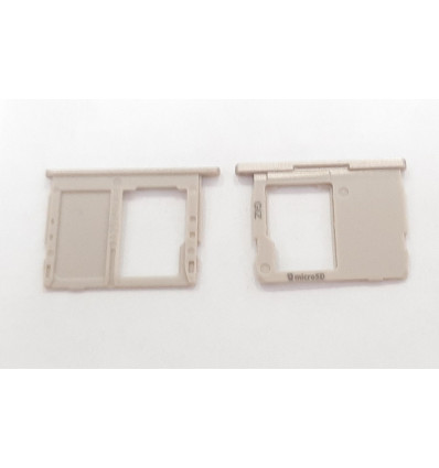 Soporte o bandeja SD dorada para Samsung Galaxy Tab A 2017 T380 WIFI calidad premium