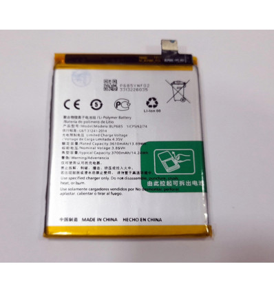 Bateria BLP685 para OnePlus 6T Oneplus 7 GM1901 GM1900 A6010 A6013 3610mAh