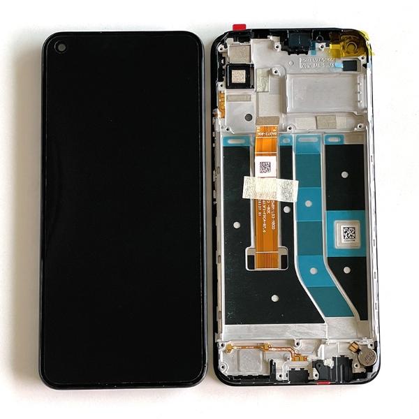 Pantalla lcd para Realme 7I mas tactil negro mas marco negro calidad premium