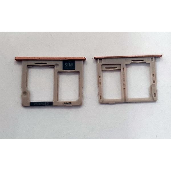 Soporte o bandeja sim dorada para Samsung Galaxy Tab A 10.1 T515 calidad premium
