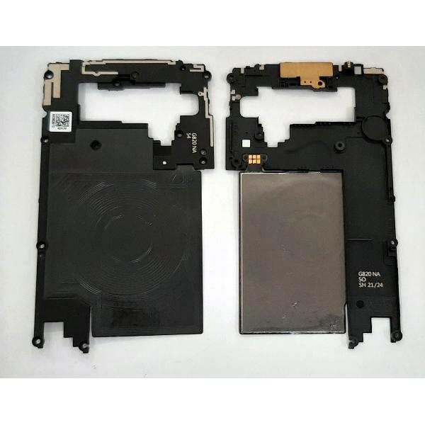 Carcasa sujecion mas antena NFC para LG G8 ThinQ LM-G820N LM-G8200QM LM-G820V calidad premium