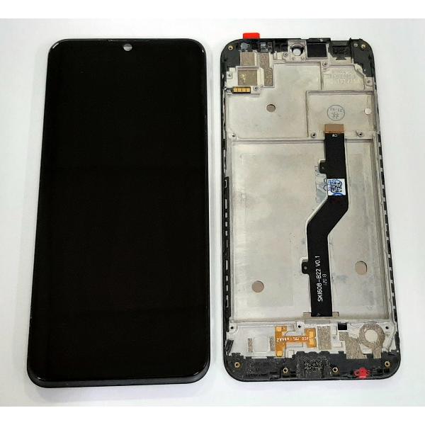 pantalla lcd para zte blade a5 2020 mas tactil negro mas marco negro calidad premium