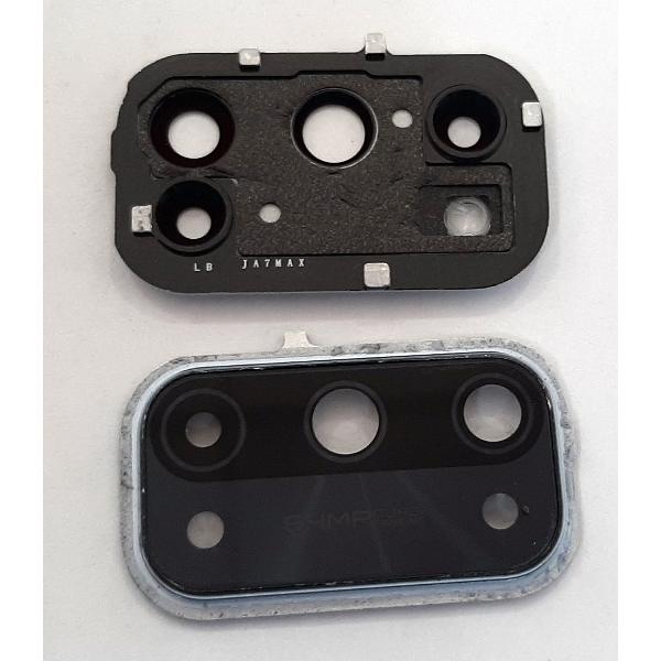 Cubierta camara blanca para Realme X7 Pro mas cristal camara calidad premium