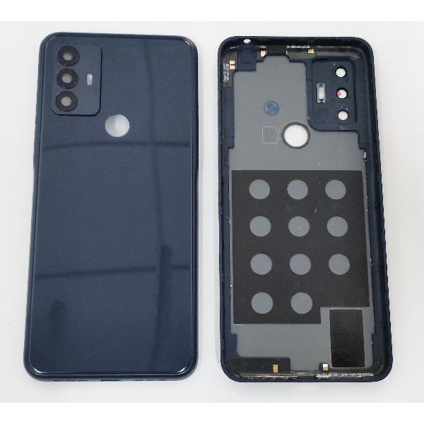 Tapa trasera o tapa bateria azul mas cubierta camara azul para TCL 30E TCL 30 SE calidad premium
