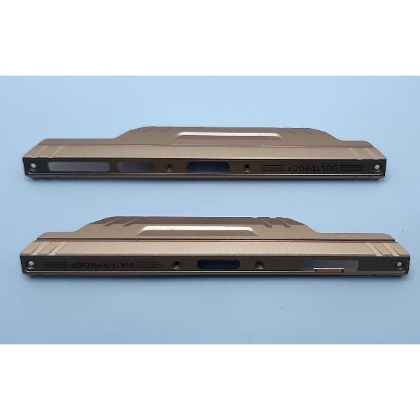 Sed 2 embellecedores laterales dorados para Doogee S96 Pro S96 GT calidad premium