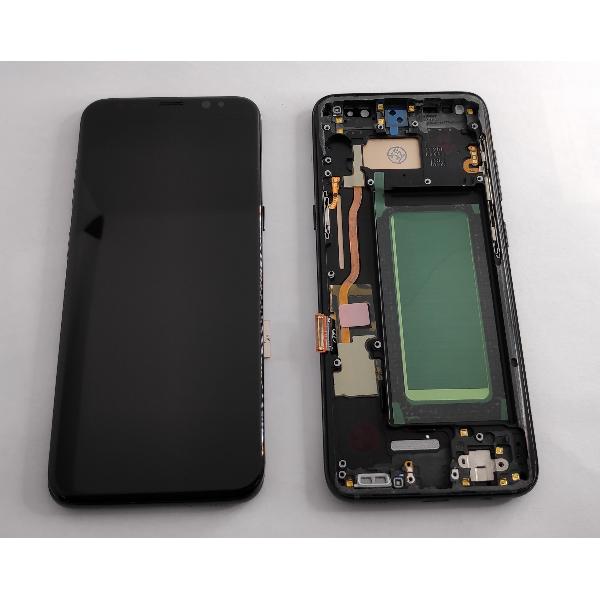 Pantalla TFT para Samsung Galaxy S8 G950F SM-G950F mas tactil negro mas marco negro compatible
