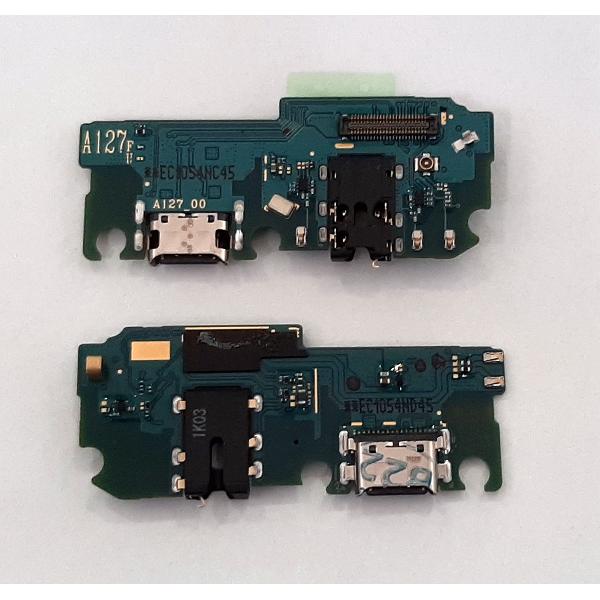 Flex puerto carga para Samsung Galaxy A12 2021 GH96-14636A SM-A127F/DS Service Pack