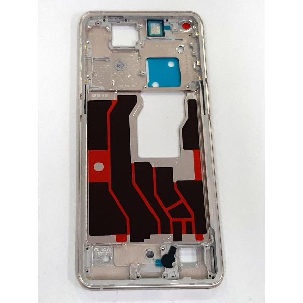 Carcasa central o marco rosa dorado para Oppo Find X3 Pro CPH2173 calidad premium - Imagen 2
