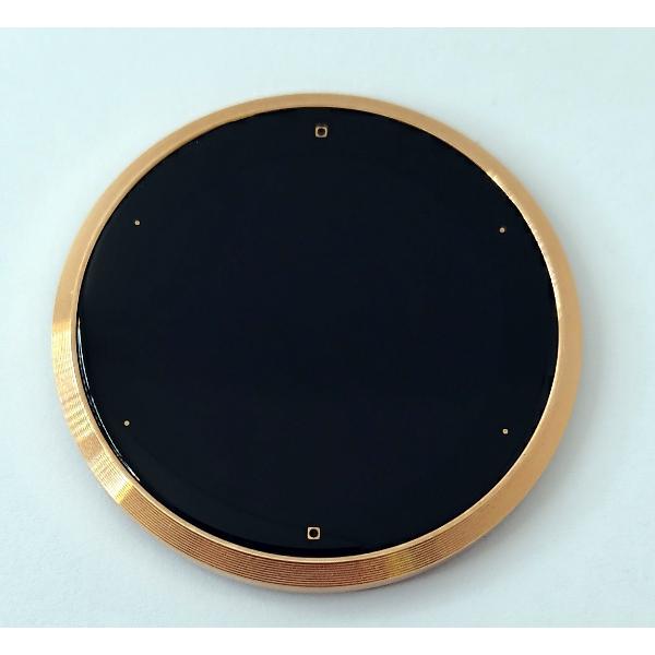 Pantalla lcd para Garmin Venu 2S mas tactil negro con marco dorado calidad premium - Imagen 2