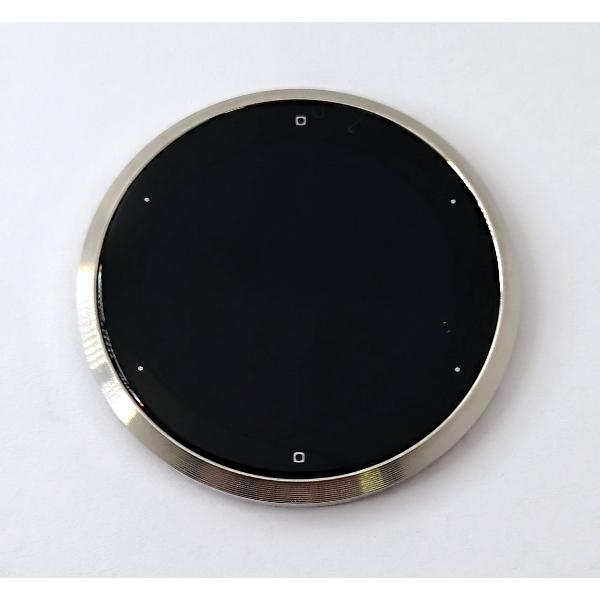 Pantalla lcd para Garmin Venu 2S mas tactil negro con marco plata calidad premium - Imagen 2