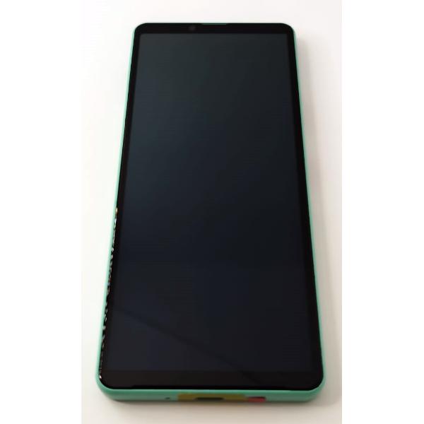 Pantalla lcd para Sony Xperia 10 IV mas tactil negro con marco verde calidad premium - Imagen 2