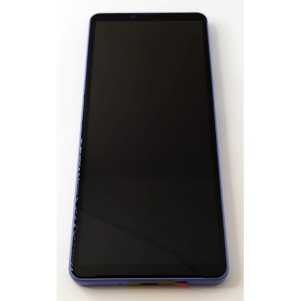 Pantalla lcd para Sony Xperia 10 IV mas tactil negro con marco morado calidad premium - Imagen 2
