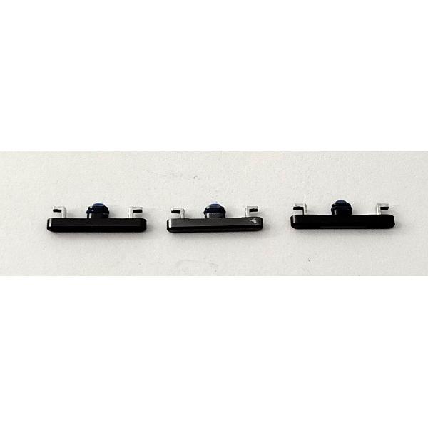 Set de 3 Botones laterales negros para Oppo Find X5 CPH2307 calidad premium