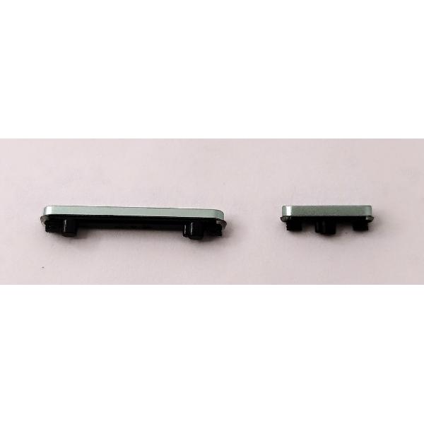 Set de 2 botones laterales verdes para Google Pixel 8 calidad premium