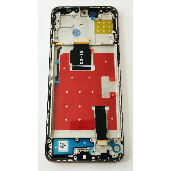Pantalla lcd para Huawei Honor X8A Honor 90 Lite mas tactil negro con marco rosa calidad premium