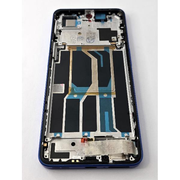 Pantalla lcd para Oneplus Nord 3 5G mas tactil negro con marco azul compatible TFT