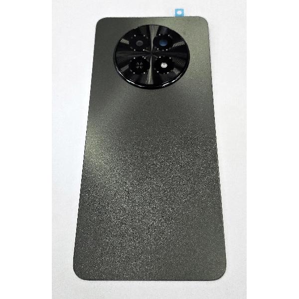 Tapa trasera o tapa bateria gris para Realme 12X 5G con cubierta de camara