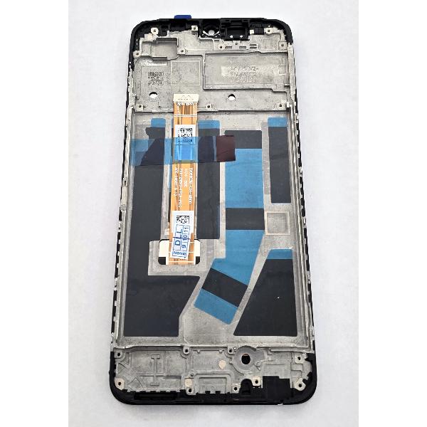 Pantalla para Oppo A18 mas tactil negro con marco negro Calidad Premium Triple A