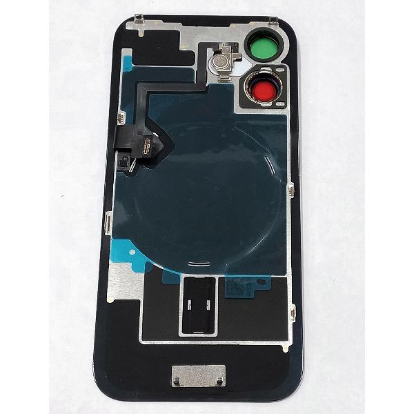 Tapa trasera o tapa bateria completa rosa para iPhone 16 A3287 A3081 A3286 A3288 con NFC - Imagen 2