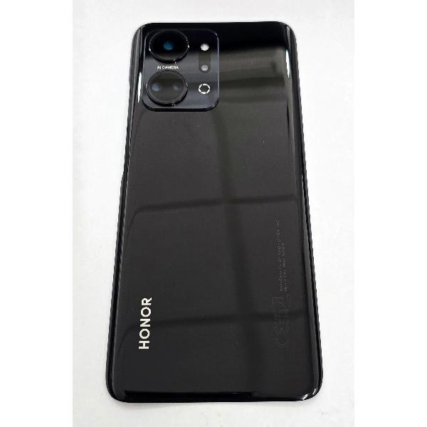 Tapa trasera o tapa bateria negra para Honor X7A con cubierta de camara 9707AAKT Service Pack