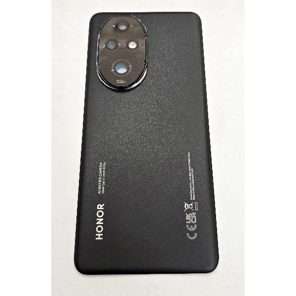 Tapa trasera o tapa bateria negra para Honor 200 Pro con cubierta de camara 0235AKNT Service Pack