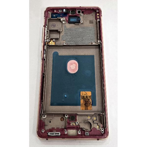Pantalla para Samsung Galaxy S20 FE 4G G780F S20 FE 5G G781F mas tactil negro marco dorado compatible Oled