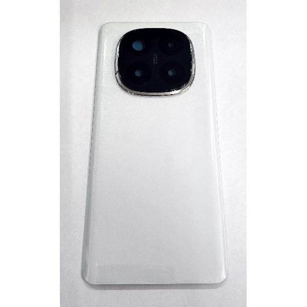 Tapa trasera o tapa bateria blanca CSL para Xiaomi Redmi Note 14 Pro Plus 5G con cubierta de camara