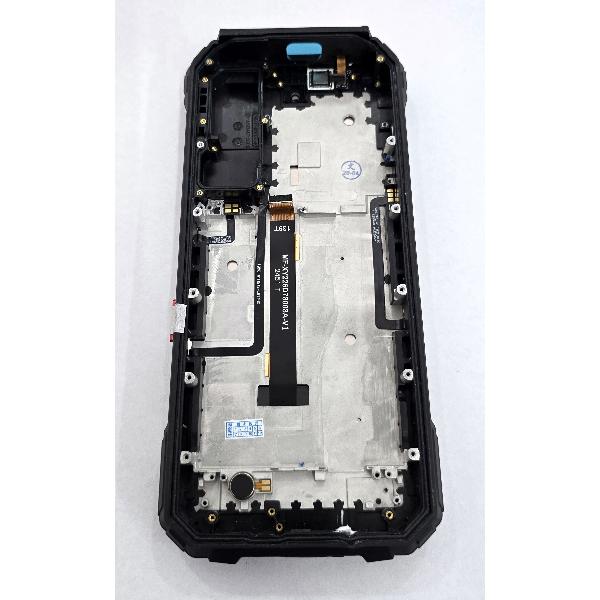 Pantalla para Doogee V Max Play 5G mas tactil negro con marco negro calidad premium