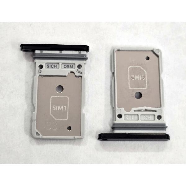 Soporte o bandeja sim negro Titanio para Samsung Galaxy S25 Ultra S938B GH98-49811D Service Pack