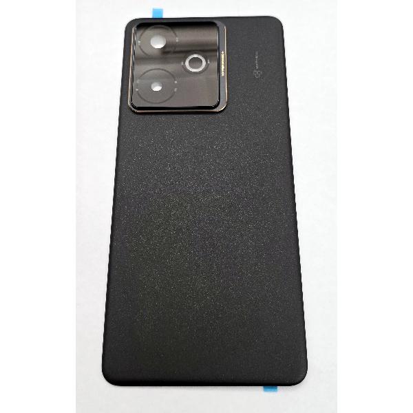 Tapa trasera o tapa bateria negra para Realme GT 7T 5G con cubierta de camara
