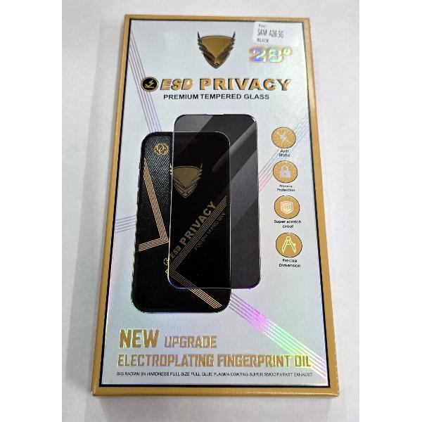 Protector de cristal templado con privacidad 6D para Samsung Galaxy A26 5G calidad premium