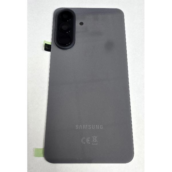 Tapa trasera o tapa bateria gris para Samsung Galaxy A57 A576 con cubierta de camara GH82-39158A Service Pack