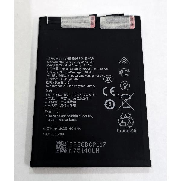 Bateria HB506591EHW 5000mAh para Honor 100 Pro MAA-AN10 Honor 100 MAA-AN00 Honor 90 GT calidad premium