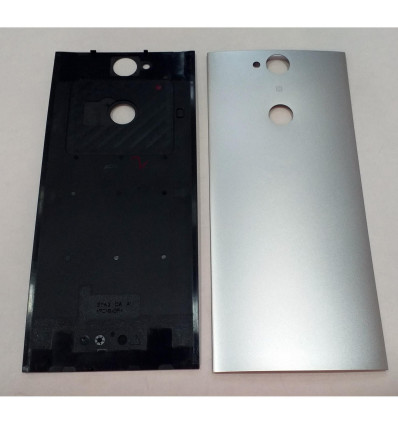 Tapa trasera o tapa bateria plata Sony XPeria XA2 Plus H3413 H4413 H4493
