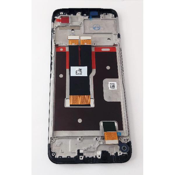 Pantalla lcd para Realme C31 RMX3501 mas tactil negro mas marco negro compatible