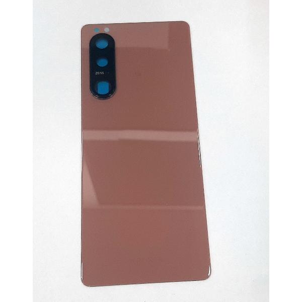 Tapa trasera o tapa bateria rosa para Sony Xperia 5 iii mas cubierta camara