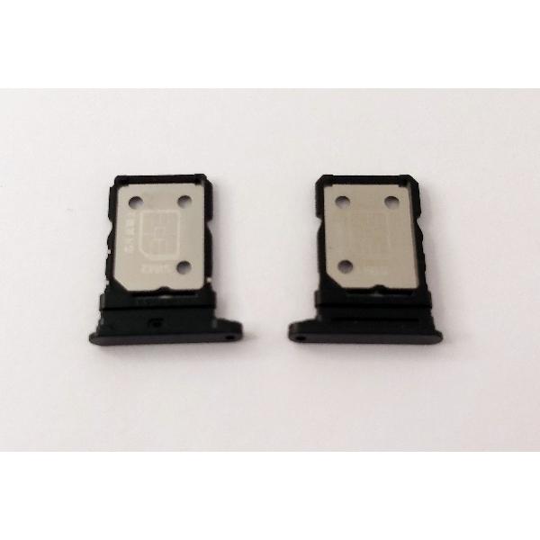 Soporte o bandeja dual sim negra para Oppo Reno 8 5G CPH2359 calidad premium