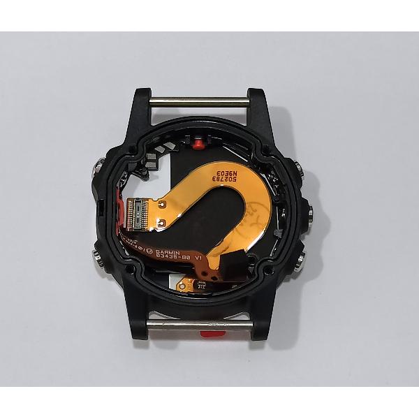 Pantalla lcd para Garmin Fenix 5S Plus mas marco plata calidad premium - Imagen 2